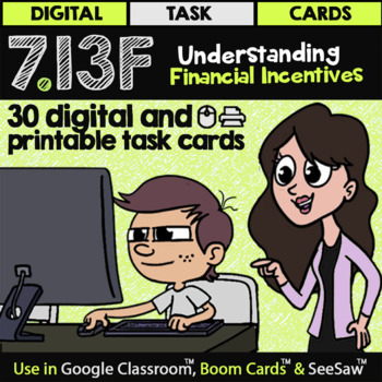 Preview of TEK 7.13F Sales, Rebates & Coupons for Google Classroom™ & Boom Cards™ & Seesaw™
