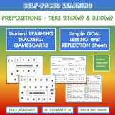 TEKS 2.11D(vi)/3.11D(vi) Prepositions - Learning Tracker |