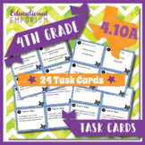 TEKS 4.10A Task Cards ⭐ Fixed and Variable Expenses
