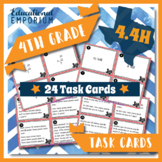 TEKS 4.4H Task Cards ⭐ Solve One- and Two-Step Problems