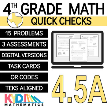 TEKS 4.5A | 4th Grade Math - Strip Diagrams and Equations [Print & Digital]