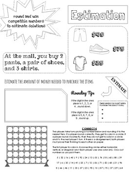 TEKS 5.3A Estimating Multiplication by Cultivating A Mindset | TpT