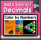 TEKS 5.3K ✩ Add & Subtract Decimals Word Problems ✩ Google