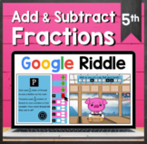 TEKS 5.3K ✩ Add & Subtract Fractions Word Problems ✩ Googl