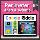 TEKS 5.4H ✩ Perimeter, Area, and Volume ✩ Google Sheets Ri