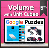 TEKS 5.6A ✩ 5.6B ✩ Volume with Unit Cubes ✩ Google Sheets 