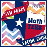 TEKS 5th Grade Math Pacing Guide ⭐ FREE Curriculum Schedule