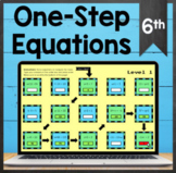 TEKS 6.10A ✩ Solving One-Step Equations ✩ Google Sheets Ma