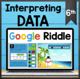 TEKS 6.13A ✩ Interpreting Data ✩ Google Sheets Riddle Activity