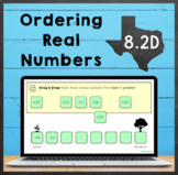 TEKS 8.2D ✩ Ordering Real Numbers ✩ Google Slides Activity