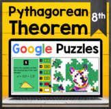 TEKS 8.7C ✩ Using the Pythagorean Theorem ✩ Google Sheets 