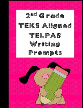 Preview of TEKS Aligned Content-Based 2nd Grade TELPAS Writing Prompts