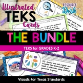 TEKS CARDS BUNDLE K-2 - Illustrated and Organized Objectiv