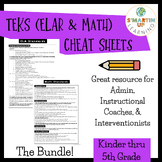 TEKS Cheat Sheets - Kindergarten to 5th Grade