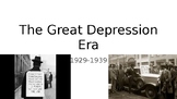 TEKS Driven Great Depression Unit Slideshow