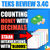 TEKS Review 3.4C Counting Money | SIGMA Education