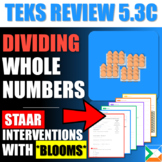TEKS Review 5.3C Whole Number Division | SIGMA Education