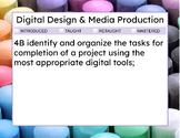 TEKS SE Cards - Digital Design & Media Production
