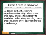 TEKS SE Cards - Education & Training (Program of Study)