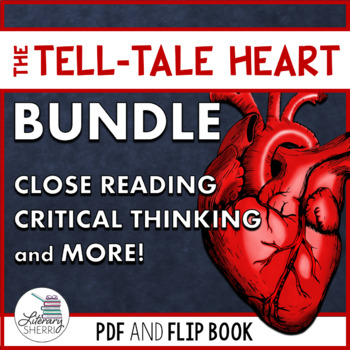 Preview of The Tell Tale Heart by Edgar Allan Poe: Complete Unit, Writing Prompts, Bundle