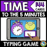 TELLING TIME TO THE NEAREST 5 MINUTES BOOM CARDS DIGITAL M