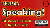 TELPAS Speaking - Progress Check & Practice Set (Red Set) for ESL