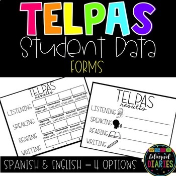 Preview of TELPAS Student Data Form