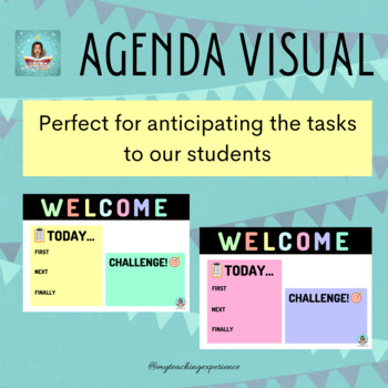 Preview of TEMPLATE AGENDA VISUAL
