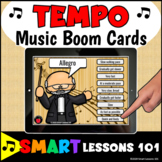 TEMPO BOOM CARDS™ Musical Terms Game Tempo Music Activity 