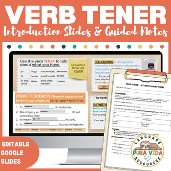 Preview of TENER Introduction Slides & Student Guided Notes