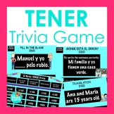TENER Trivia Game  | Jeopardy-Style Spanish Review Game