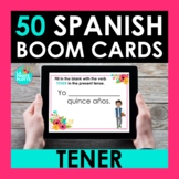 TENER Spanish BOOM CARDS | Digital Task Cards