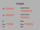 TENER powerpoint  Introduction to verb and useful expressions