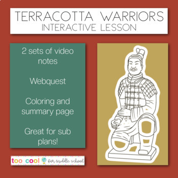 Preview of TERRACOTTA WARRIORS INTERACTIVE LESSON | ANCIENT CHINA