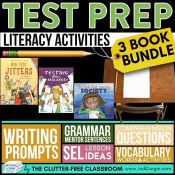 Preview of TEST PREP READ ALOUD ACTIVITIES testing preparation picture book companions