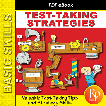Preview of TEST TAKING STRATEGIES & TIPS for Reading, Math, Language & More! - Activities