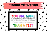 TESTING MOTIVATION: YOU ARE MORE THAN A TEST