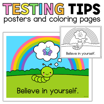 Preview of TESTING TIPS and strategies for end of year tests