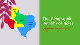 TEXAS REGIONS/LAS REGIONES GEOGRÁFICAS DE TEXAS /BILINGUAL
