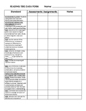 TEXAS Reading 4th grade TEKS checklist