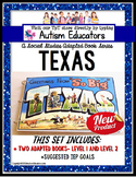 TEXAS State Symbols ADAPTED BOOK for Special Education and Autism