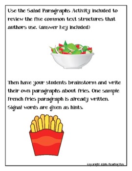essay about french fries