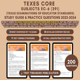 TExES Core Subjects EC-6 (391) Study Guide 2023-24: Texas 