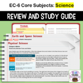 TExES EC-6 Core Subjects Science Exam Review and Study Guide