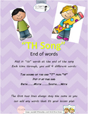 "TH" Articulation Song (end of words)