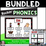TH Digraph Phonics BUNDLED with BOOM cards