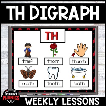 Preview of TH Digraphs | TH Worksheets | TH Games