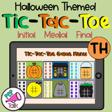 TH Sound Halloween Tic-Tac-Toe Game Initial Medial Final TH Words