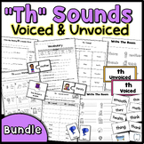 TH Voiced & Unvoiced Worksheets and Activities Games Puzzl