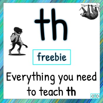 Preview of TH sound - everything you need to teach the th diagraph